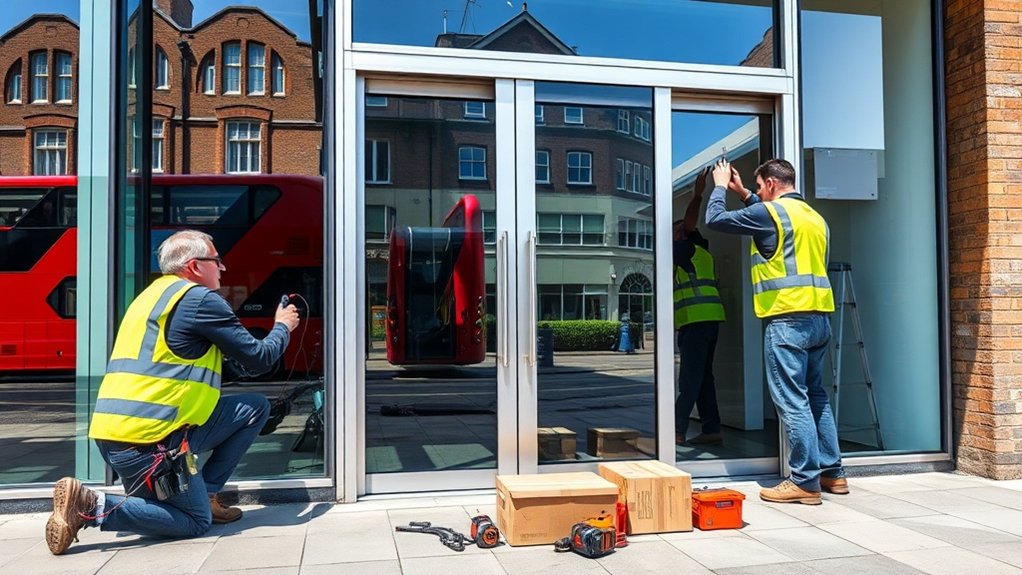 Automatic Door Installation Westcombe Park