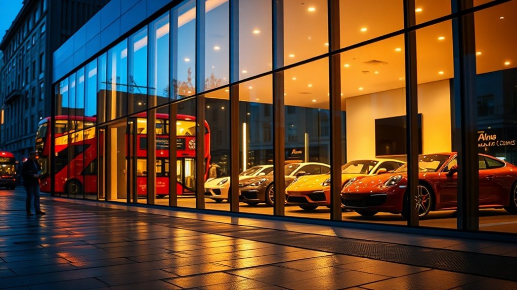 Car Showroom Glazing Westcombe Park