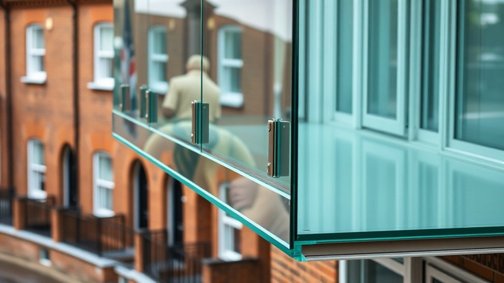 Glass Balcony Installation Westcombe Park