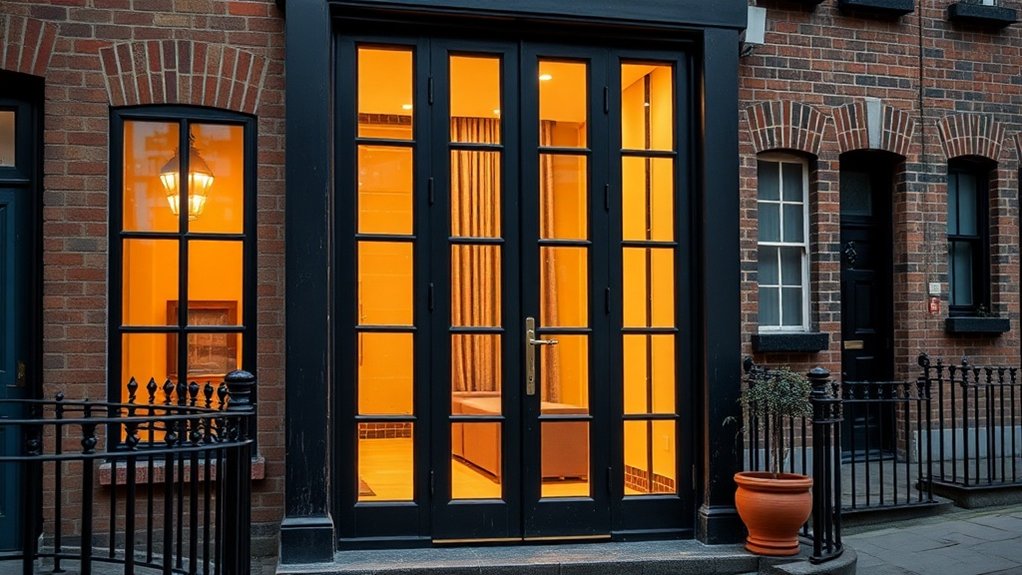 Glass Panel Doors Westcombe Park