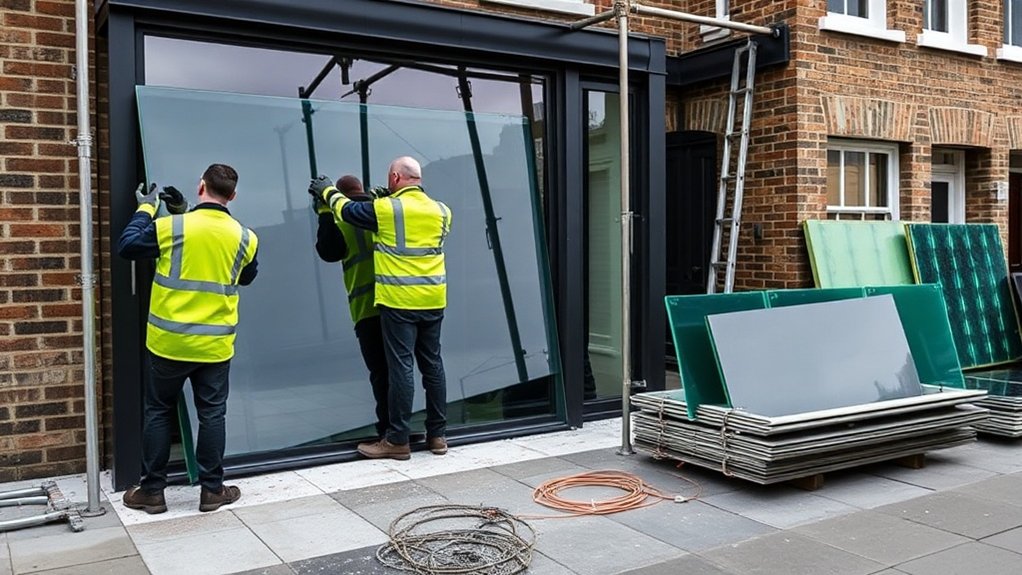 Low-E Glass Installation Westcombe Park