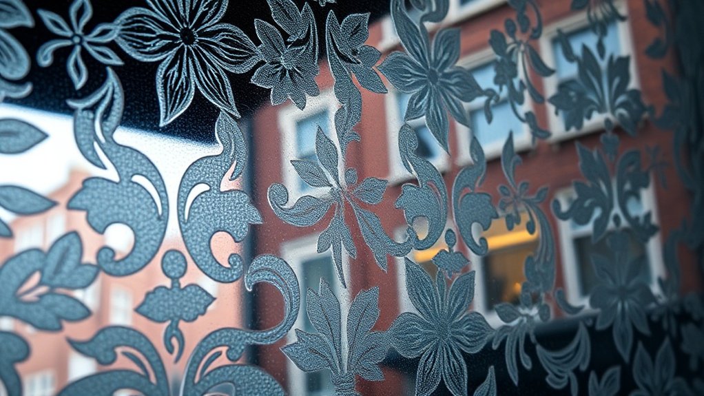 Patterned Decorative Glass Westcombe Park