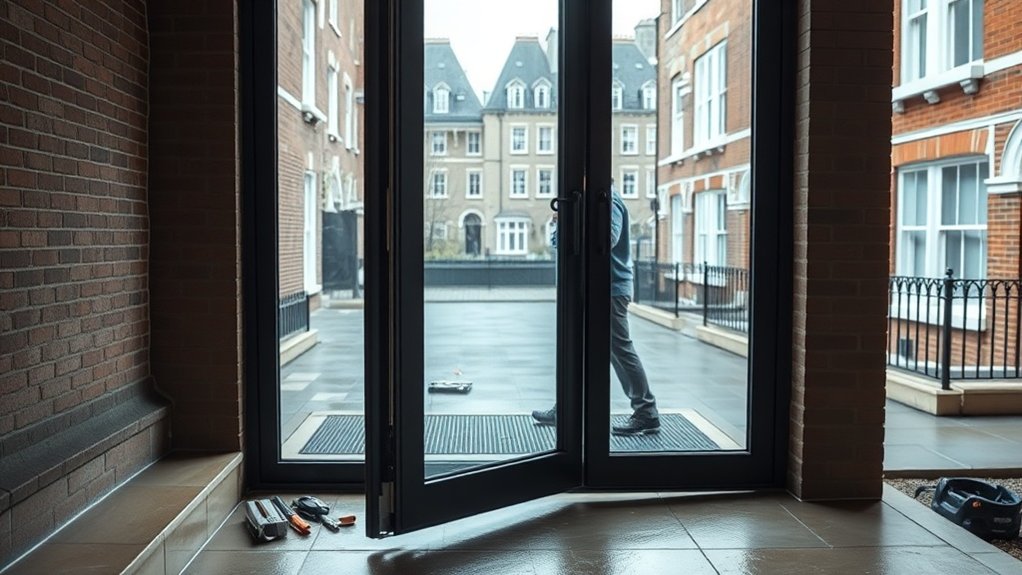 Pivot Door Installation Westcombe Park