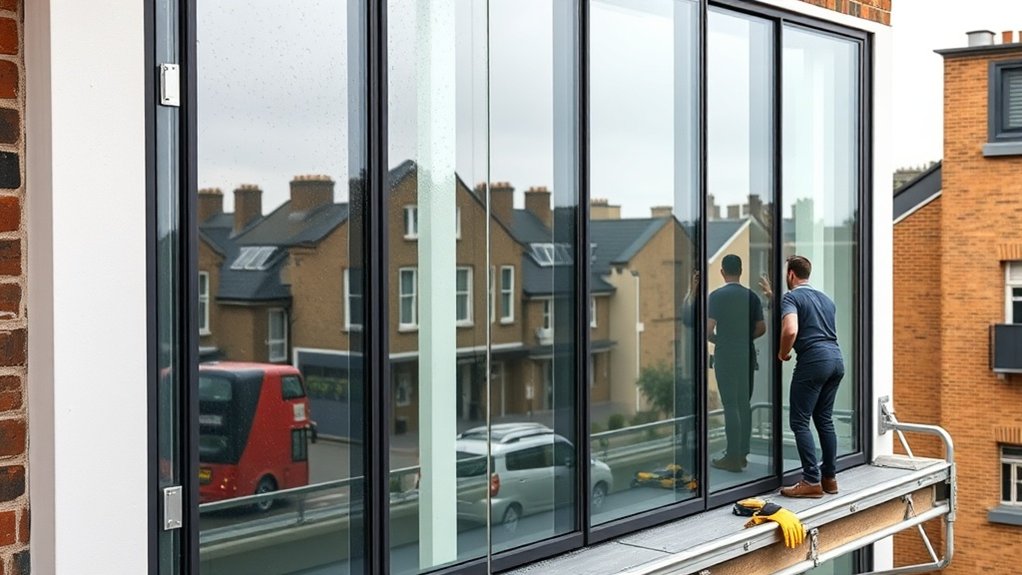Polycarbonate to Glass Conversion Westcombe Park