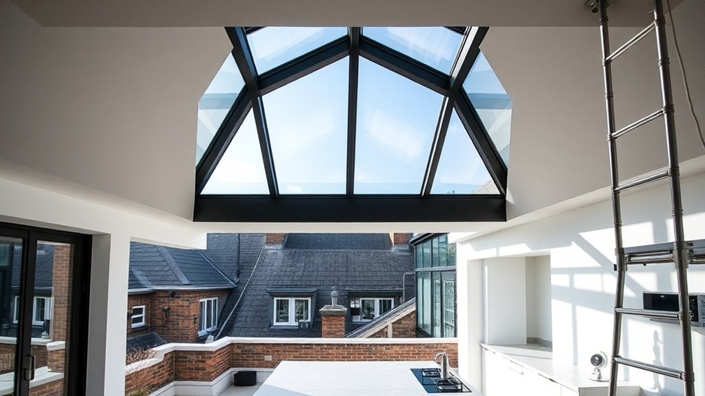 Roof Lantern Installation Westcombe Park