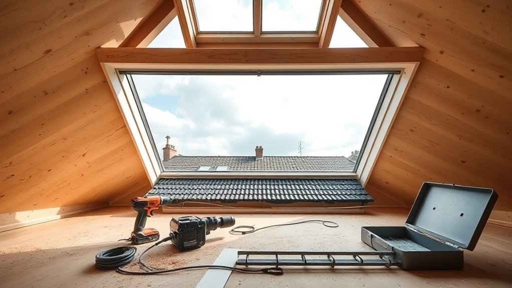 Skylight Installation Westcombe Hill