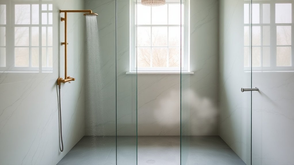 Wet Room Glass Panels Westcombe Park